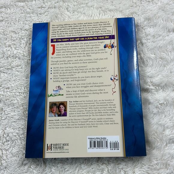 Inductive Bible Study kids - Kay Arthur Precepts lot of 4 - Genesis, Jacob, Esau - Picture 5 of 11